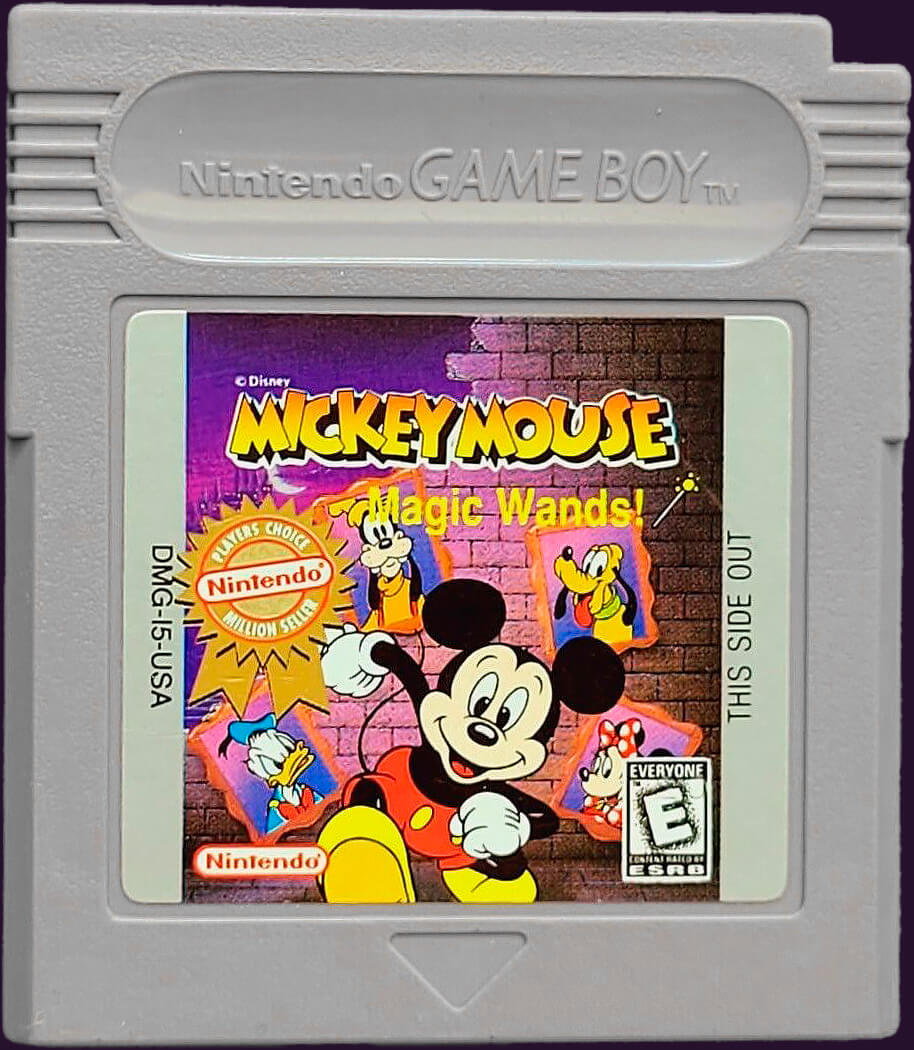 Лицензионный картридж Mickey Mouse Magic Wand для Game Boy